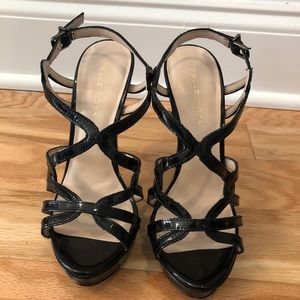 Pelle Moda Black Heels